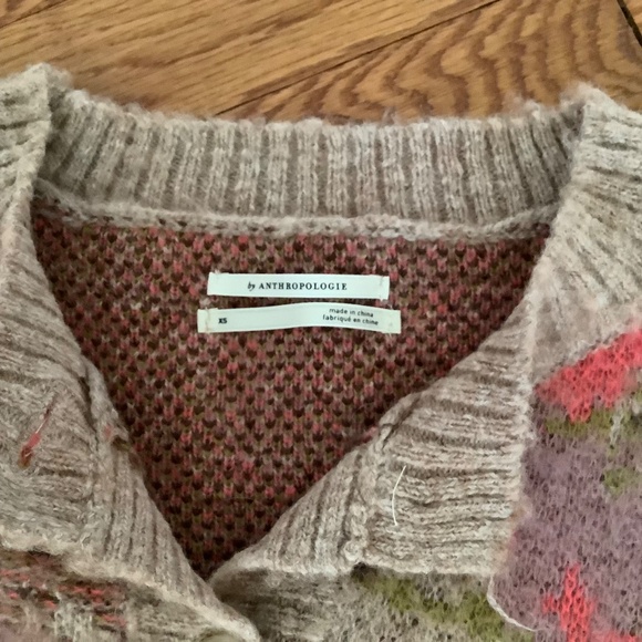 Anthropologie cardigan sweater XS - Picture 4 of 4